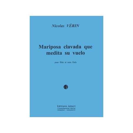 MARIPOSA CLAVADA QUE MEDITA SU VUELO