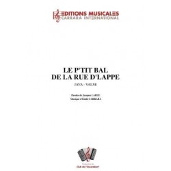 LE P'TIT BAL DE LA RUE D'LAPPE (java - valse)