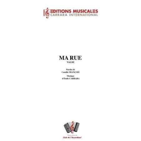 MA RUE (valse)