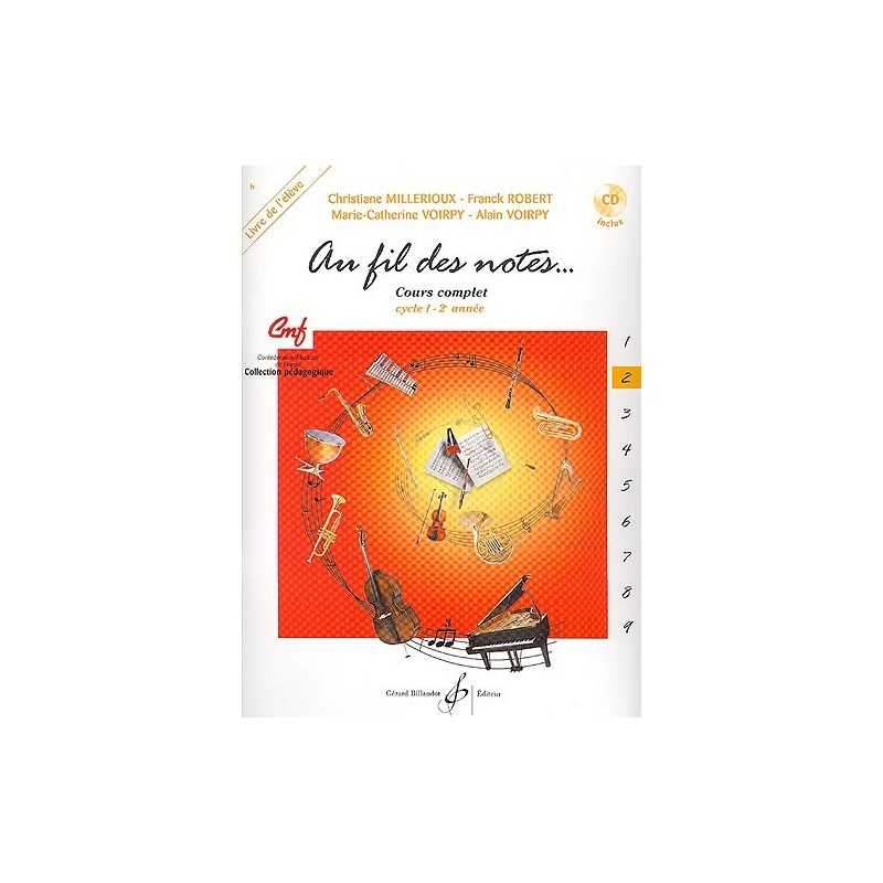 AU FIL DES NOTES 1er cycle 2ème année
