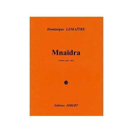 MNAÏDRA, VERSION POUR ALTO