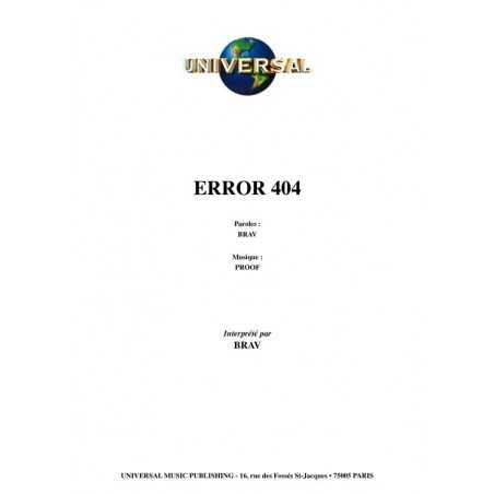 ERROR 404