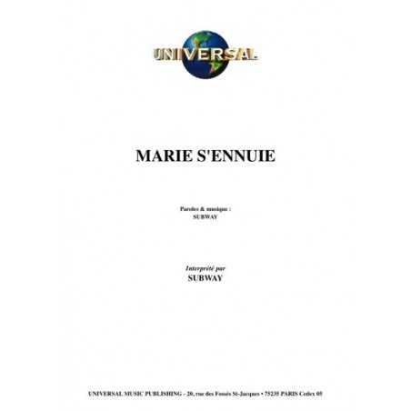 MARIE S'ENNUIE