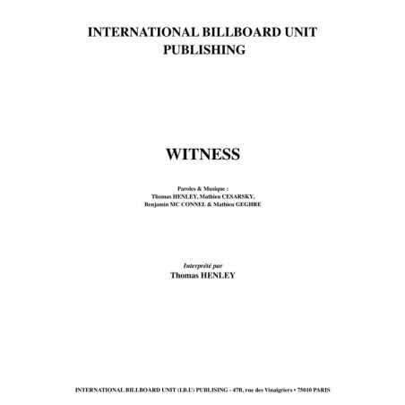 WITNESS