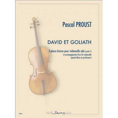 DAVID ET GOLIATH - 3 PIÈCES BRÈVES POUR VIOLONCELLE
