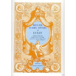 RECUEIL D'AIRS DIVERS POUR VOIX DE SOPRANO