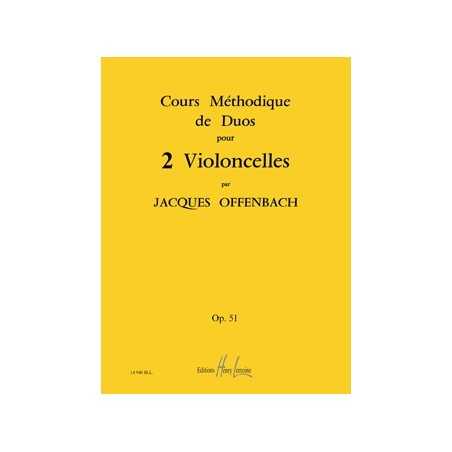 COURS MÉTHODIQUE DE DUOS POUR DEUX VIOLONCELLES OP.51