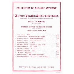 OEUVRES VOCALES ET...