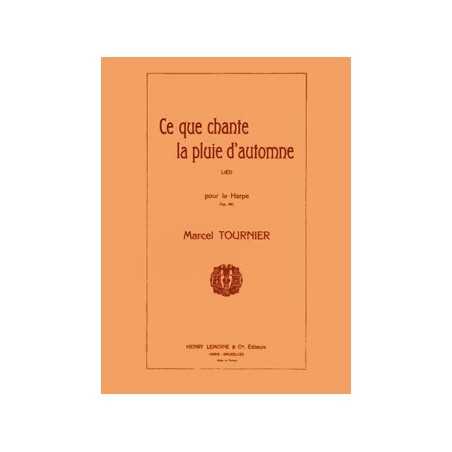 CE QUE CHANTE LA PLUIE D'AUTOMNE OP.49