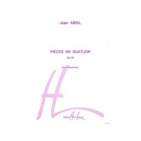 PIÈCES EN QUATUOR OP.35