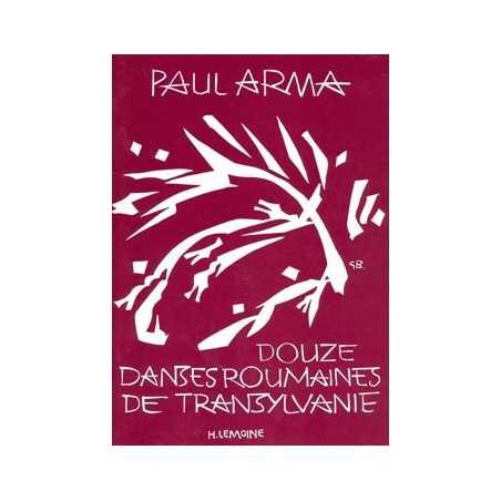 12 DANSES ROUMAINES DE TRANSYLVANIE