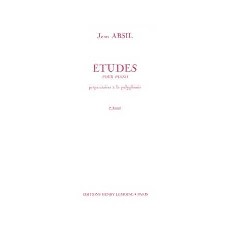 ETUDES PRÉPARATOIRES À LA POLYPHONIE VOL.1
