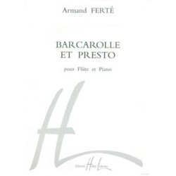 BARCAROLLE ET PRESTO