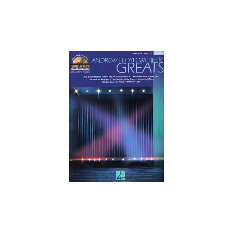 PIANO PLAY ALONG VOL.27 A.L.WEBER GREATS (+ CD)