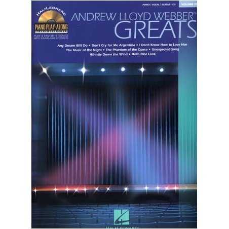 PIANO PLAY-ALONG VOL.27 : A.L.WEBER GREATS (+CD)