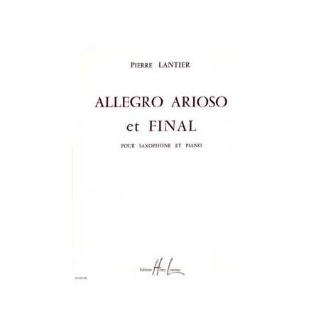 ALLEGRO, ARIOSO ET FINAL