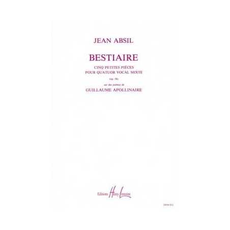 BESTIAIRE OP.58