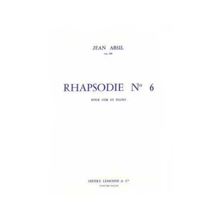 RHAPSODIE N°6 OP.120