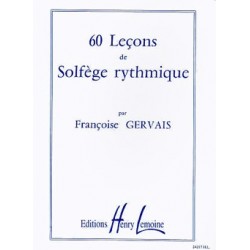 60 LEÇONS SOLFÈGE RYTHMIQUE