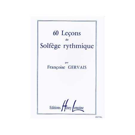 60 LEÇONS SOLFÈGE RYTHMIQUE