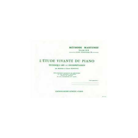 ETUDE VIVANTE 2 - ÉLÉMENTAIRE B