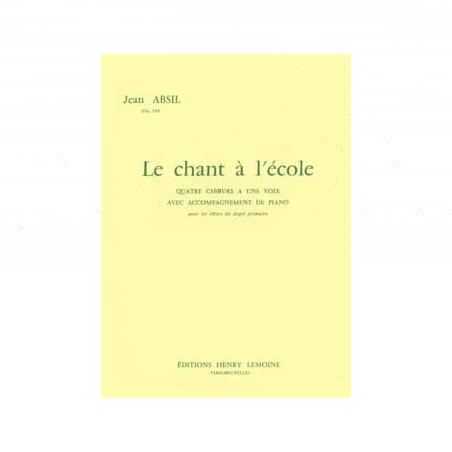 CHANT À L'ÉCOLE OP.144