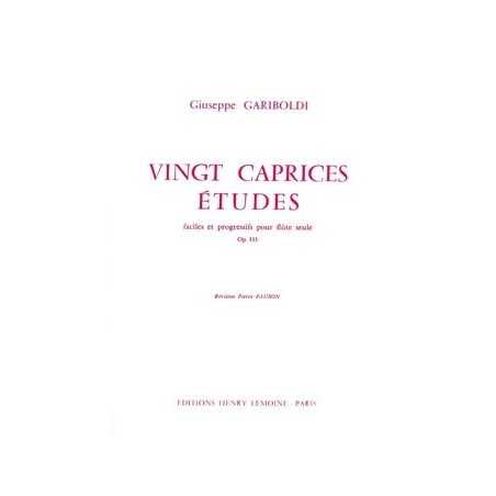 20 CAPRICES-ÉTUDES OP.333