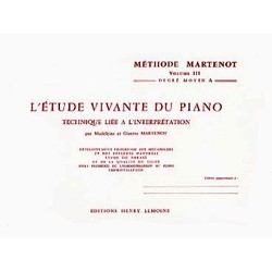 ETUDE VIVANTE 3 - MOYEN A