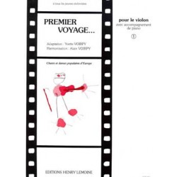 Partition PREMIER VOYAGE VOL.1 Alain VOIRPY