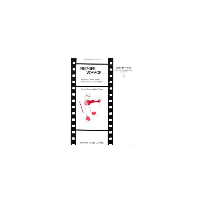 Partition PREMIER VOYAGE VOL.1 Alain VOIRPY
