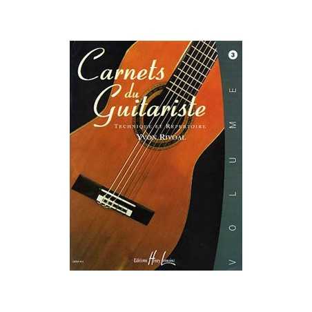 CARNETS DU GUITARISTE VOL.3