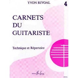 CARNETS DU GUITARISTE VOL.4