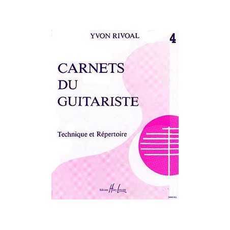CARNETS DU GUITARISTE VOL.4
