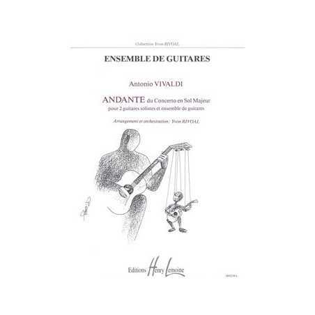 ANDANTE DU CONCERTO EN SOL MAJ.