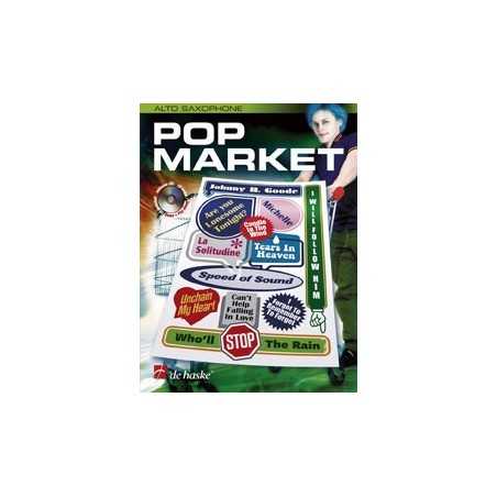 POP MARKET SAXOPHONE ALTO (+ CD)