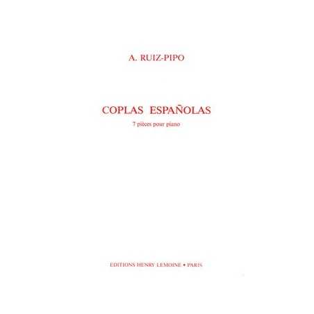 COPLAS ESPANOLAS : 7 PIÈCES
