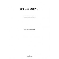 IF I DIE YOUNG