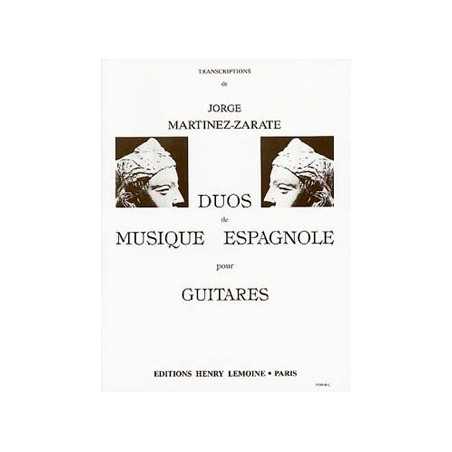 DUOS DE MUSIQUE ESPAGNOLE