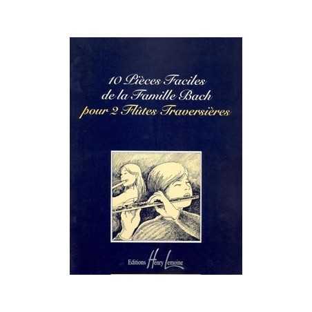 10 PIÈCES FACILES DE LA FAMILLE BACH