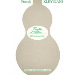 FEUILLETS D'ALBUM