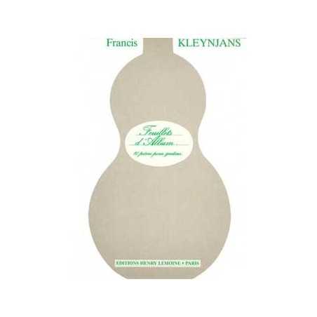 FEUILLETS D'ALBUM