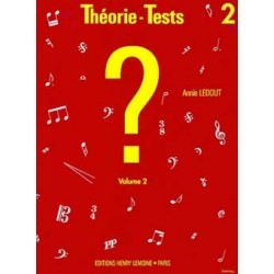 THÉORIE-TESTS VOL.2