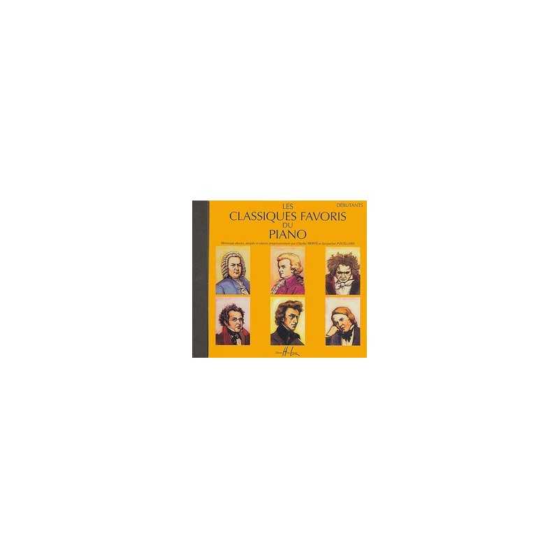 CD LES CLASSIQUES FAVORIS DU PIANO DÉBUTANTS