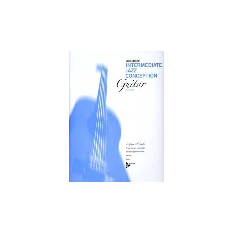 INTERMEDIATE JAZZ CONCEPTION GUITAR (+ CD)