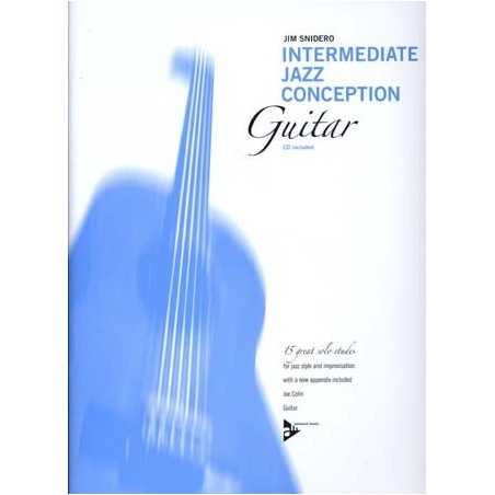 INTERMEDIATE JAZZ CONCEPTION GUITAR (+ CD)