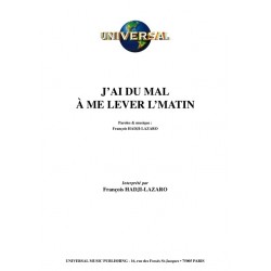 J’AI DU MAL À ME LEVER...