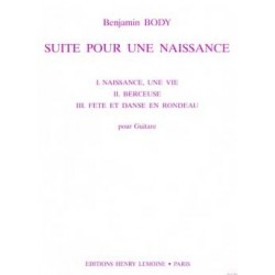 SUITE POUR UNE NAISSANCE