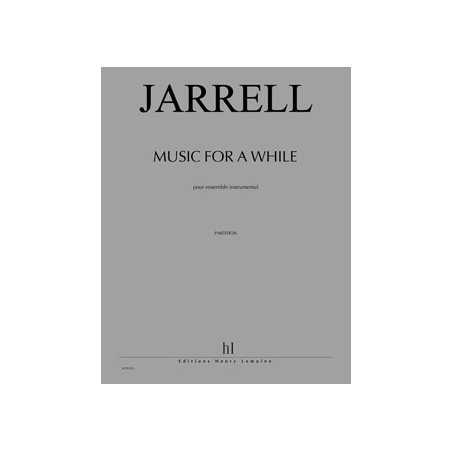 MUSIC FOR A WHILE