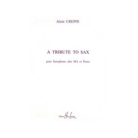 A TRIBUTE TO SAX