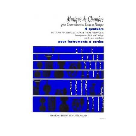 4 QUATUORS (CORDES)
